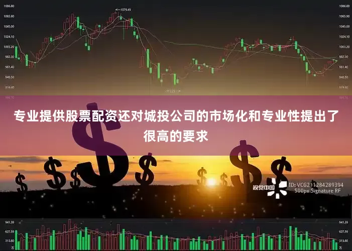 专业提供股票配资还对城投公司的市场化和专业性提出了很高的要求